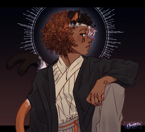 Art Event Illustration for allisterdraws